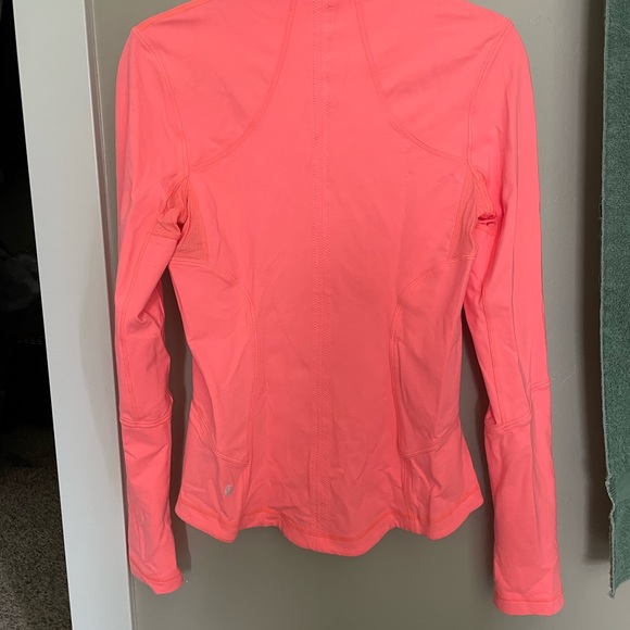 Lululemon Define Jacket Size 8 Lululemon Sunset Orange Luon Define Jacket - Picture 2 of 4